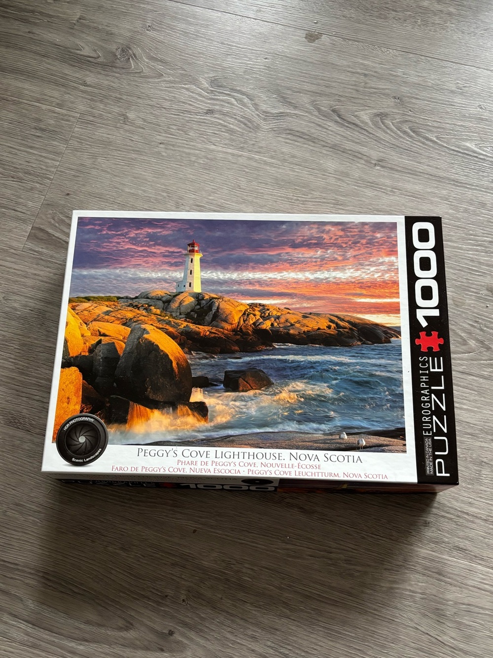 Peggy's Cove Lighthouse 1000-Piece Puzzle - Europgraphics